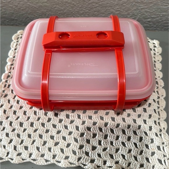 Tupperware Other - Tupperware red pack and go lunch containers